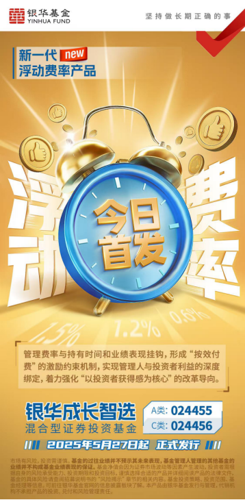 线上炒股配资开户平台 费率与持有时间及业绩挂钩 银华成长智选混合今起发行